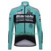 Fietskleding (Fietsshirt Lange Mouw + Lange Koersbroek) 2017 Bianchi Countervail N001